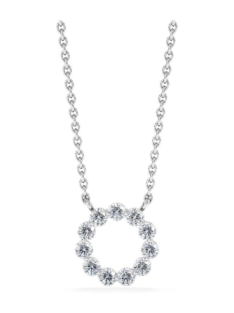 The Diamond Store lab diamond necklace 0.35ct - British product