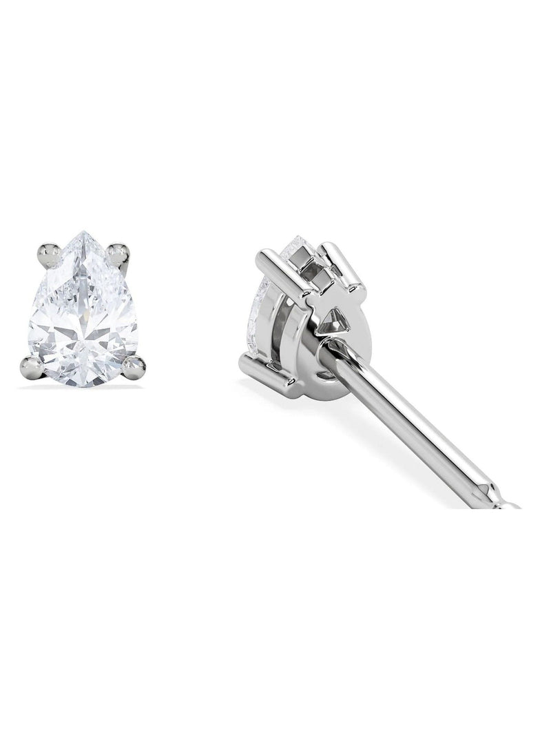 The Diamond Store pear cut earrings 0.30ct - British product