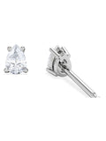 The Diamond Store pear cut earrings 0.30ct - British product