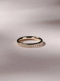 The Diamond Store lab diamond half eternity ring 0.30ct, imported from the UK