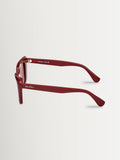 Max Mara red acetate vintage butterfly sunglasses - British product