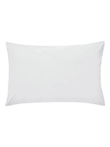 Next Helena Springfield White Easy Care Plain Pillowcases Set of 2- Buy online at McGrocer