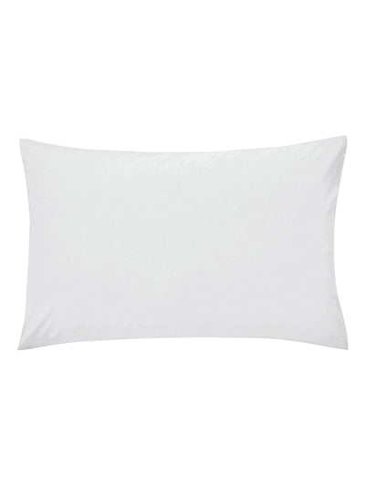 Next Helena Springfield White Easy Care Plain Pillowcases Set of 2- Buy online at McGrocer