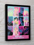 Pyramid International K-Pop Demon Hunters framed print 45x43cm, UK version