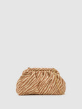 Reiss natural tan zebra clutch bag, imported from the UK