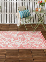 Next Furn Multicolour Anemone Woven Jacquard Outdoor Rug 120x180cm- Buy online at McGrocer