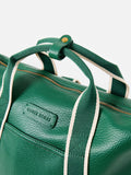 Oliver Bonas green slouch backpack with gold hardware (British brand)