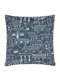 Wylder outdoor cushion Abersoch Town 45cm, UK version