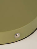 Searchlight green rechargeable desk lamp, imported from the UK