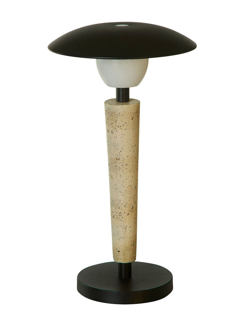 Searchlight black LED table lamp 25cm height (British brand)
