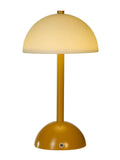 Searchlight yellow rechargeable table lamp 29cm, imported from the UK