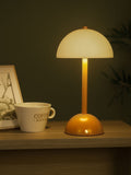 Searchlight yellow rechargeable table lamp 29cm, imported from the UK