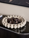 Libra Interiors ceramic acorn cluster platter (British brand)