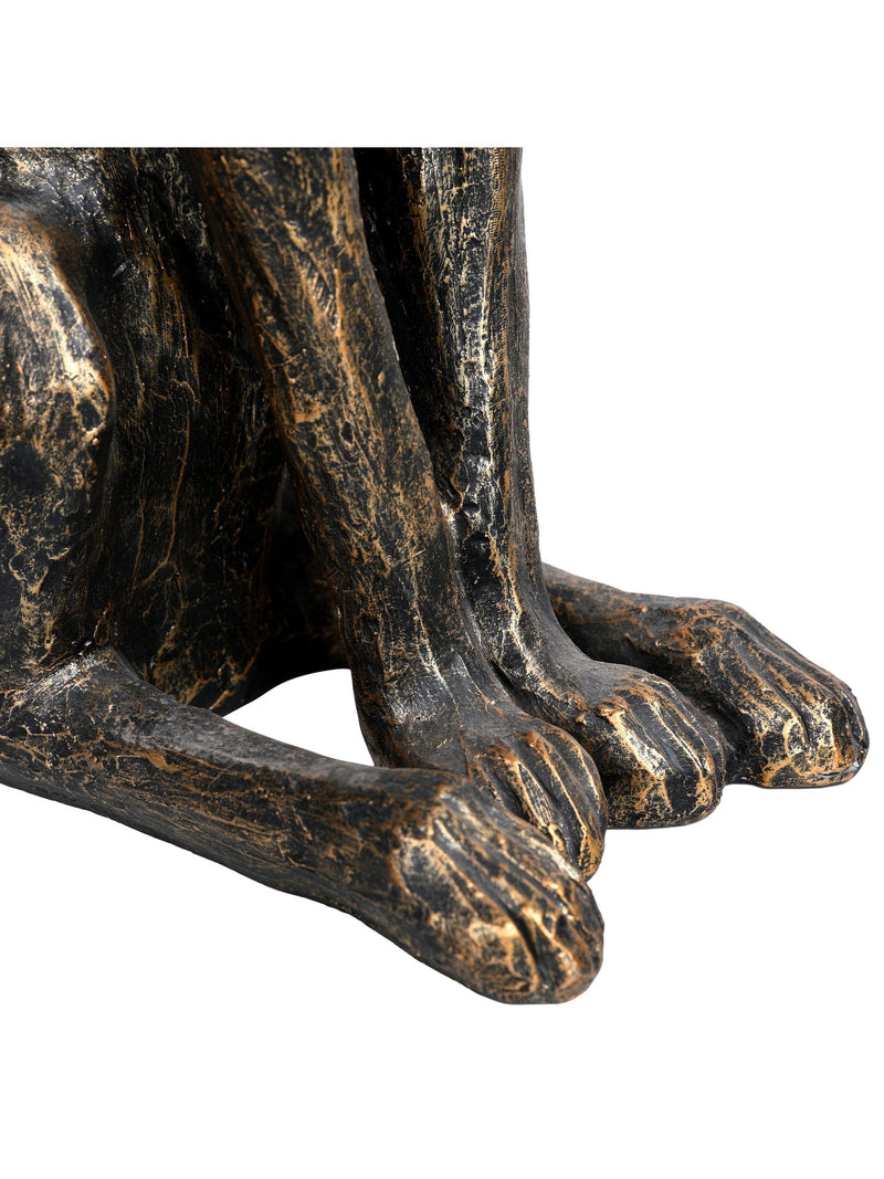 Libra Interiors Henry Sitting Hare bronze figurine 46cm, UK version