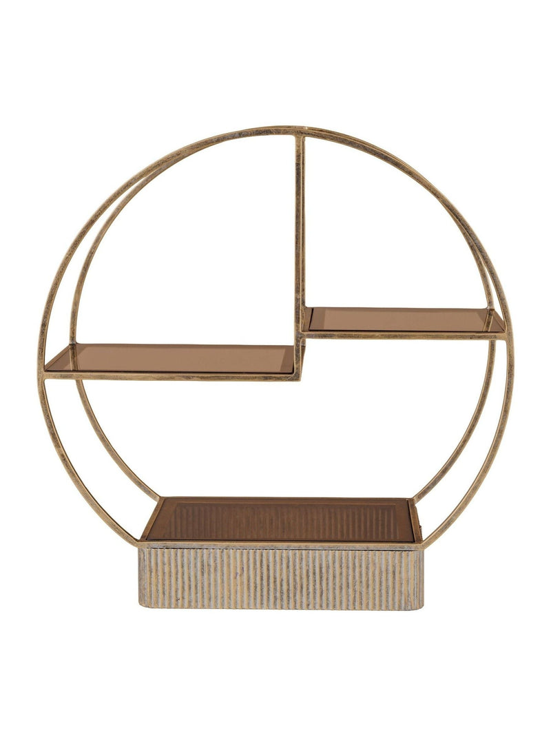 Libra Interiors gold aged buffet stand small - British product