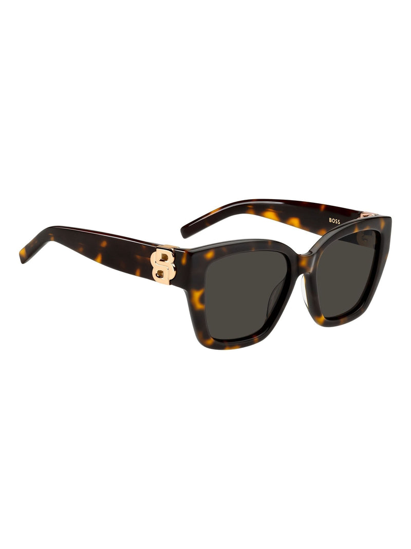 BOSS brown square sunglasses (British brand)