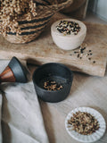Crush Grind Black Kiruna pestle and mortar - British product
