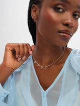 Next Inicio Sterling Silver Plated Mama Necklace 16 Inch- Buy online at McGrocer