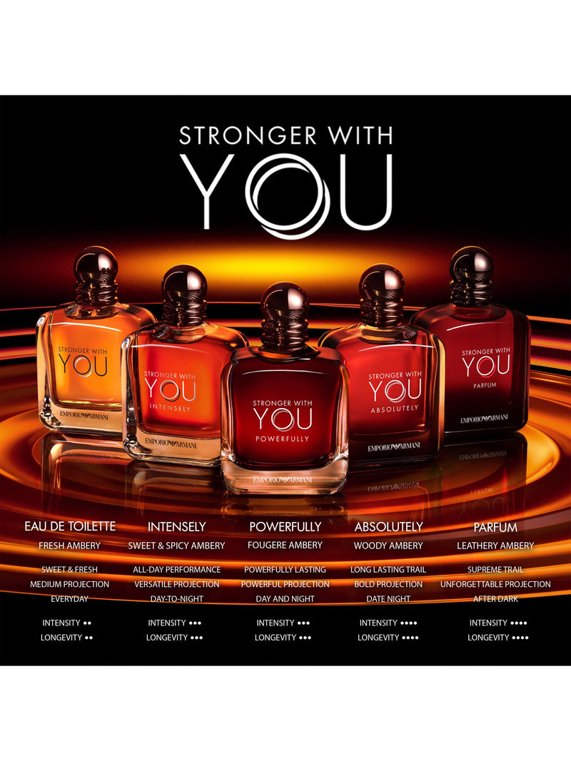 Armani Stronger with You Powerfully Eau de Parfum 100ml (British brand)
