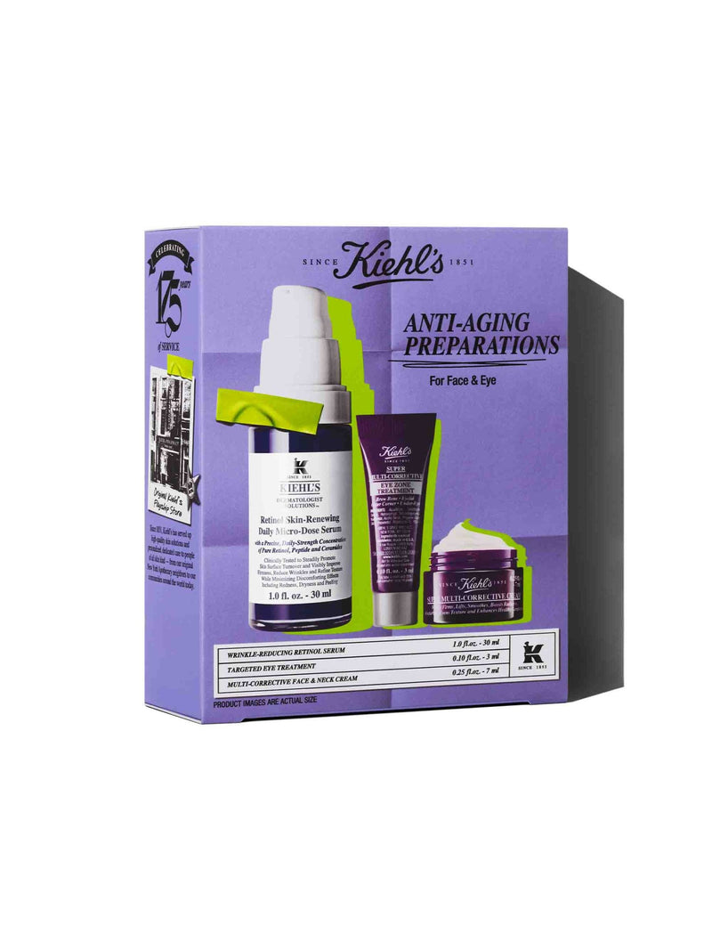 Kiehls anti ageing routine set (British brand)