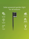 Philips outdoor solar pedestal light, UK version