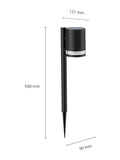 Philips outdoor solar pedestal light, UK version