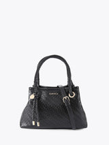 Next Carvela Black Antionia Weave Mini Bag- Buy online at McGrocer