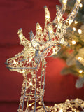 Lights4fun beaded micro light stag 50cm - British product