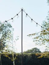 Next Lights4fun Black 2.75m Festoon Pole- Buy online at McGrocer