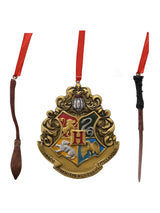Next Widdop Set of 3 Christmas Decorations Wand, Crest & Broom Baubles- Buy online at McGrocer