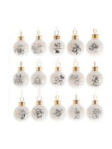 Next Widdop Set of 15 Ceramic Christmas Baubles- Buy online at McGrocer