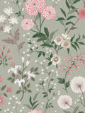 Laura Ashley wallpaper sample Otterham Garden A4, imported from the UK