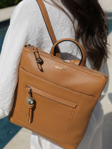 Next Luella Grey Brown Ella Small Casual Backpack- Buy online at McGrocer