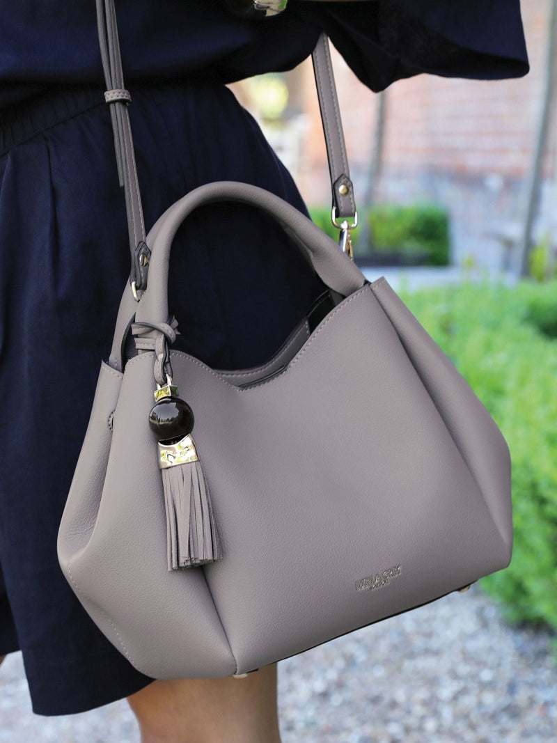 Luella Grey Adele cross-body bag in grey, UK version