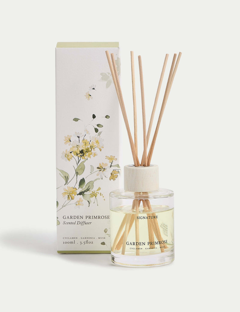 Garden Primrose reed diffuser 100ml (British brand)