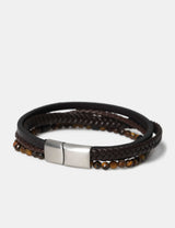 M&S Genuine Leather and Semi P Bracelet- Buy online at McGrocer
