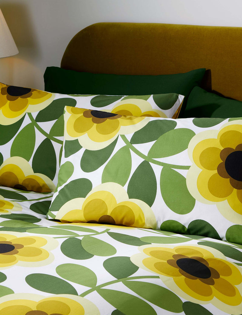 Giant water lily reversible bedding set, imported from the UK