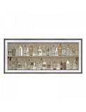 Gallery Direct Gin Collection Rectangle Framed Art 640mm x 1440mm, UK version