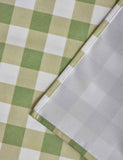 Gingham wipe clean tablecloth 140 x 230 cm, UK version