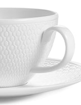 M&S Wedgwood Gio Porcelain Teacup and Saucer- Buy online at McGrocer