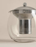 Glass infuser teapot 1.5L (British brand)