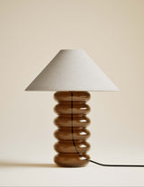 M&S Glass Ribbed Table Lamp- Buy online at McGrocer