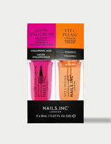 M&S Nails.INC Glow And Grow X Vit C Please Nail Treatment Duo Miniature- Buy online at McGrocer