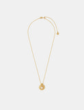 Accessorize gold plated coin pendant necklace with adjustable chain (British brand)