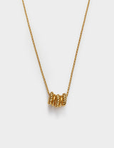 M&S Katie Loxton Gold Plated Rope Pendant Necklace- Buy online at McGrocer