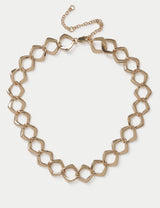 M&S Gold Tone Diamond Chain Necklace- Buy online at McGrocer