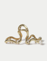 M&S Gold Tone and Pearl Hair Claw Clip- Buy online at McGrocer