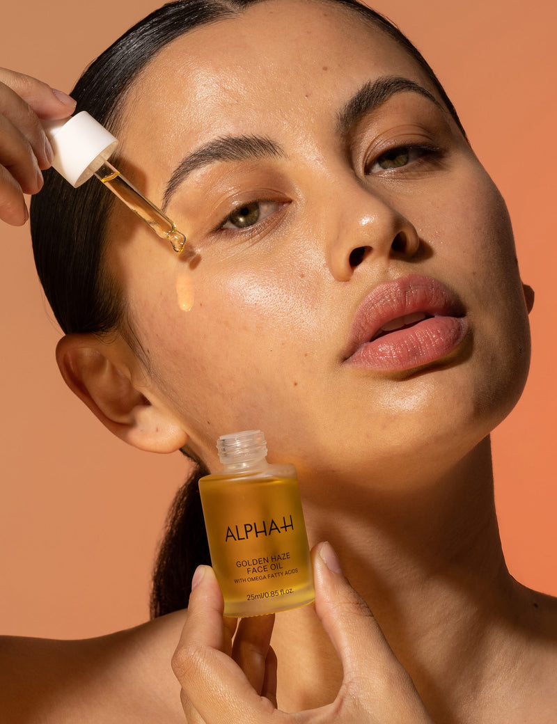 Golden Haze face oil with omega fatty acids 25ml, UK version