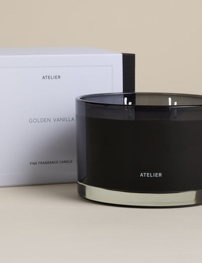 M&S Atelier Golden Vanilla 4 Wick Candle- Buy online at McGrocer