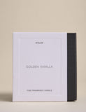 Golden Vanilla scented candle Atelier collection - British product